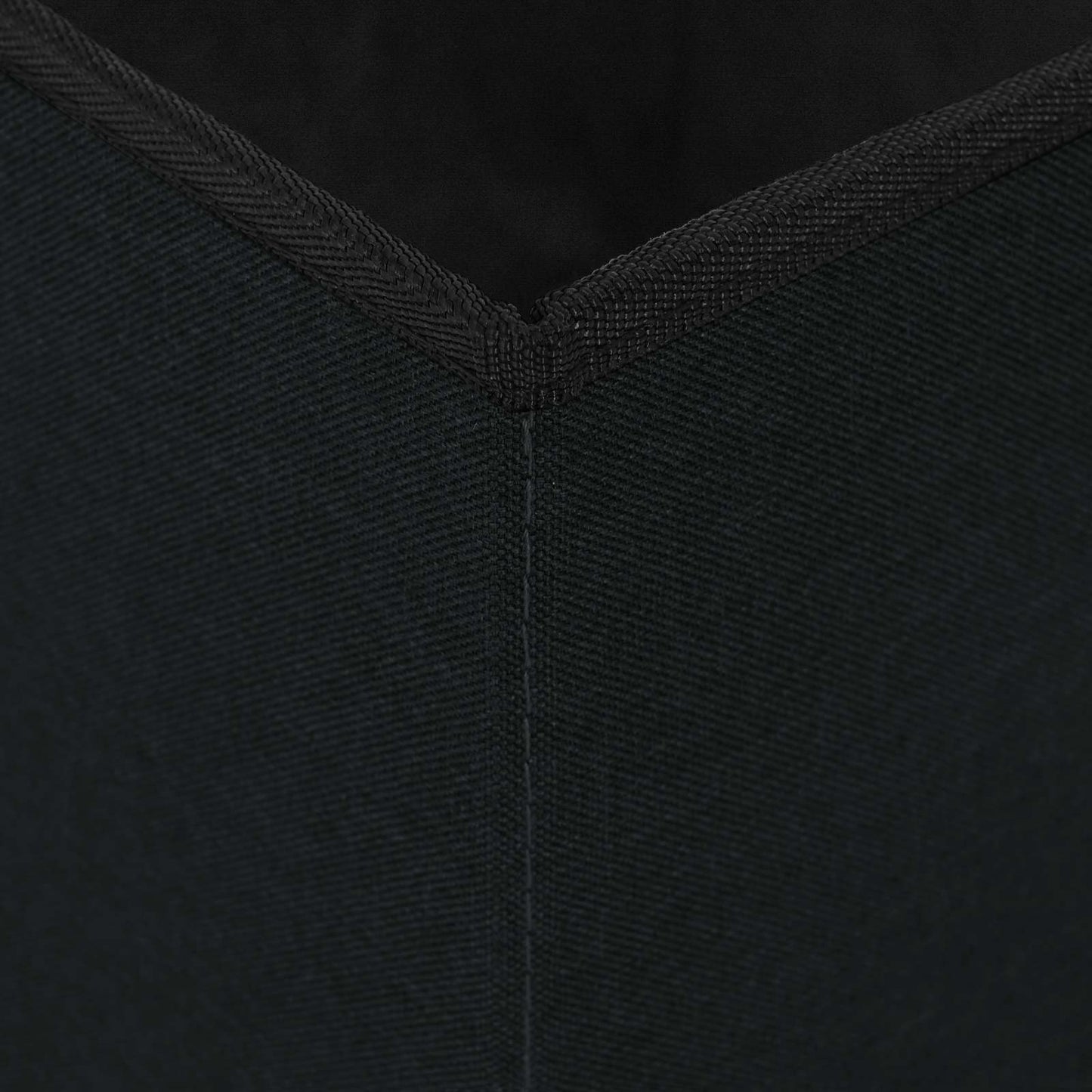 vidaXL Foldable Storage Bench Black 180 kg 80 L 77 x 38 x 38 cm Linen