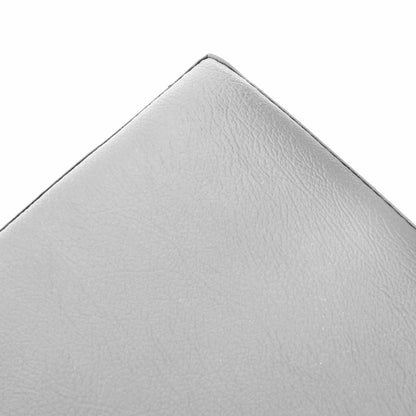 vidaXL Foldable Storage Bench White 180 kg 80 L 77 x 38 x 38 cm PVC