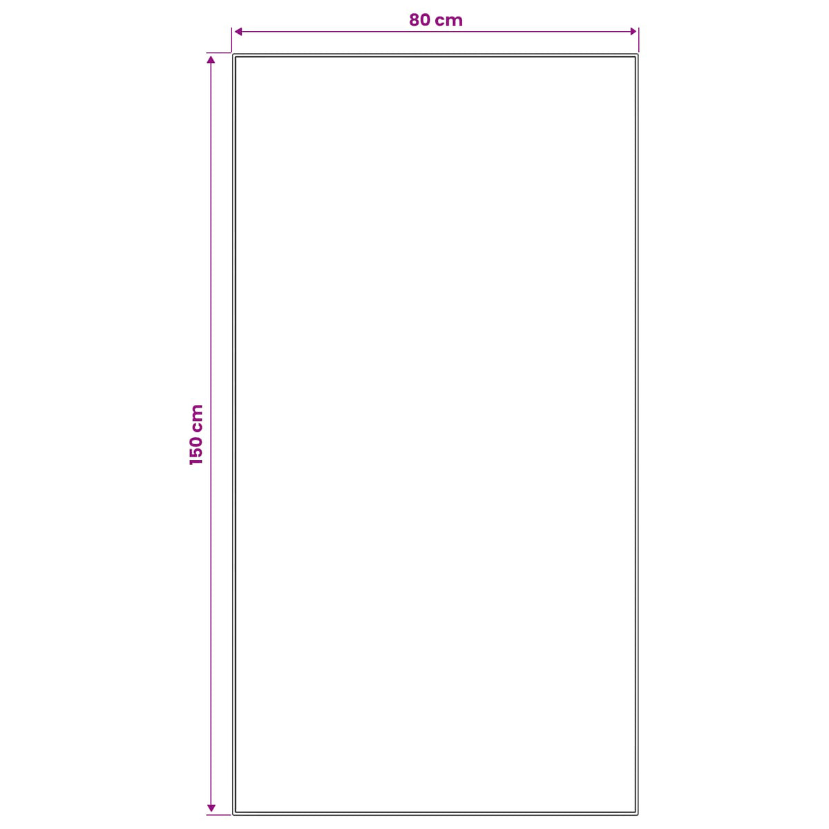 vidaXL Rug Runner ORIZ 1150 gsm Grey and Black