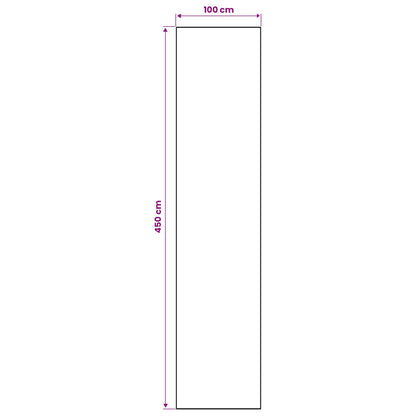vidaXL Rug Runner ORIZ 1150 gsm Grey and White
