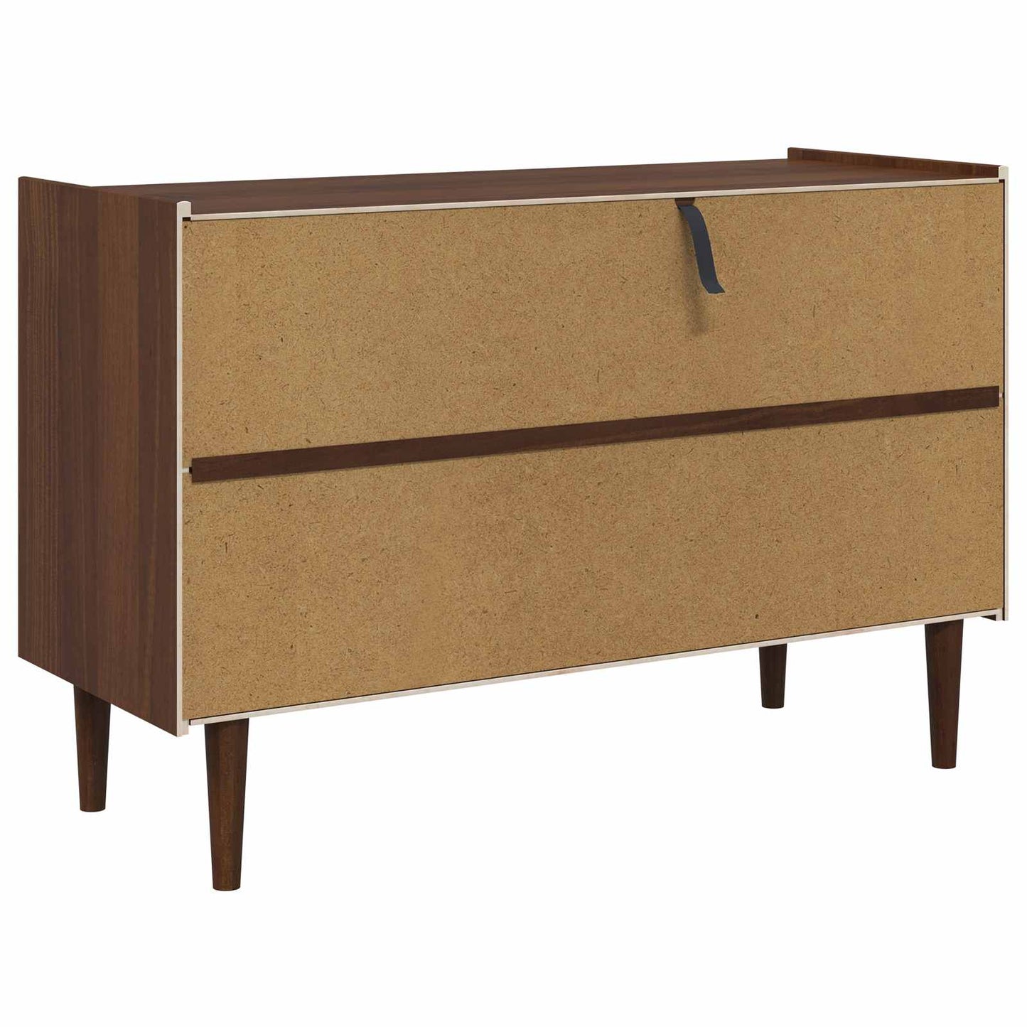vidaXL Sideboard BILBAO Dark Caramel 114 x 45 x 75 cm