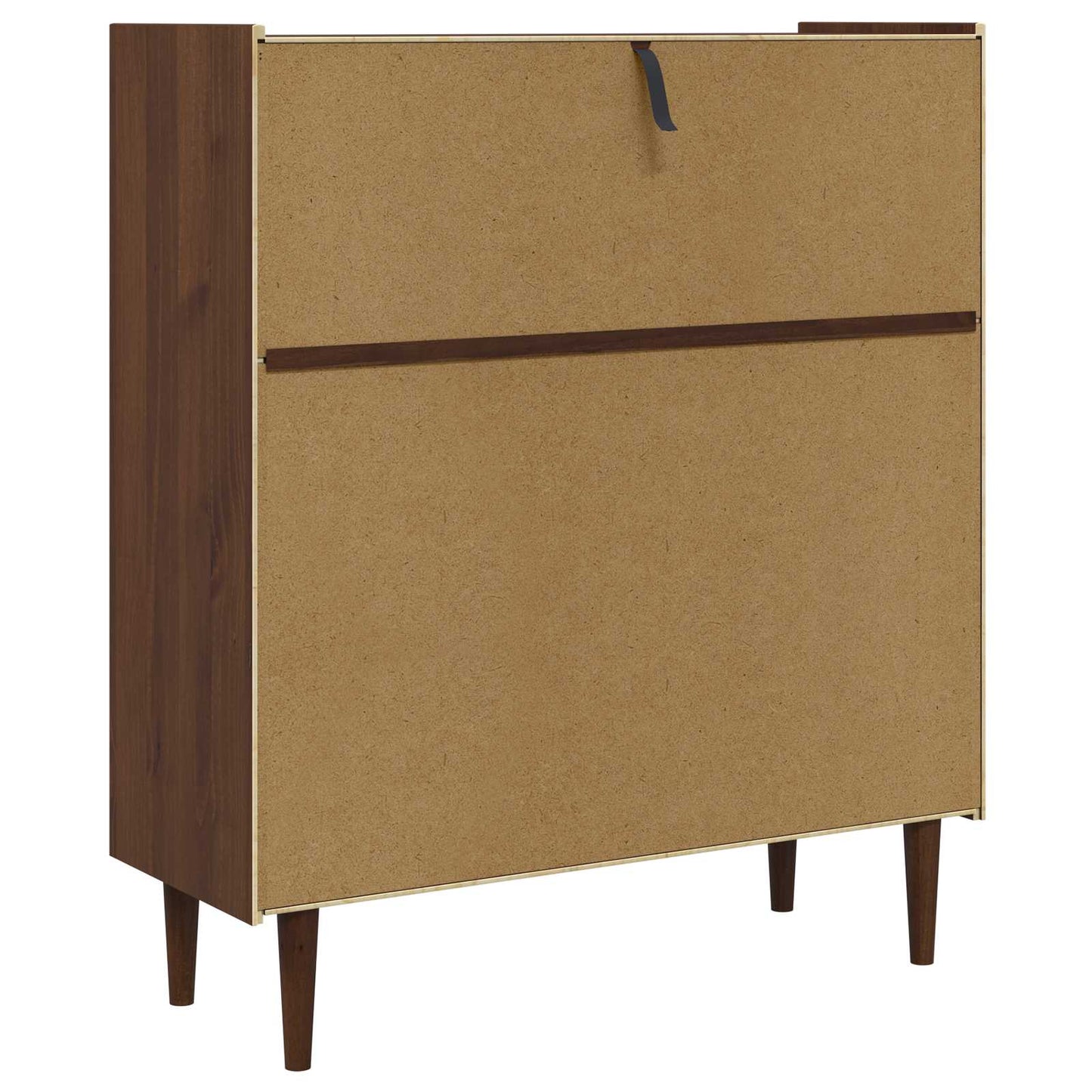 vidaXL Cupboard BILBAO Dark Caramel 104 x 40 x 120 cm