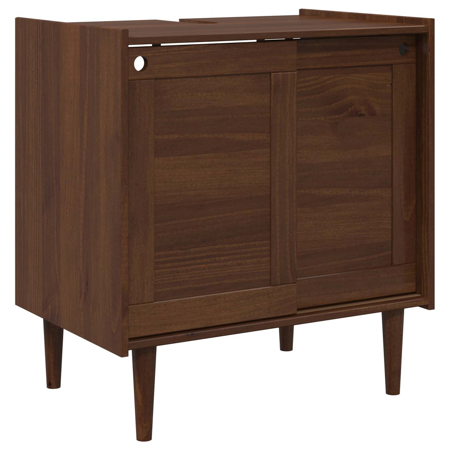 vidaXL Sink Cabinet BILBAO Dark Caramel 75 x 50 x 80 cm