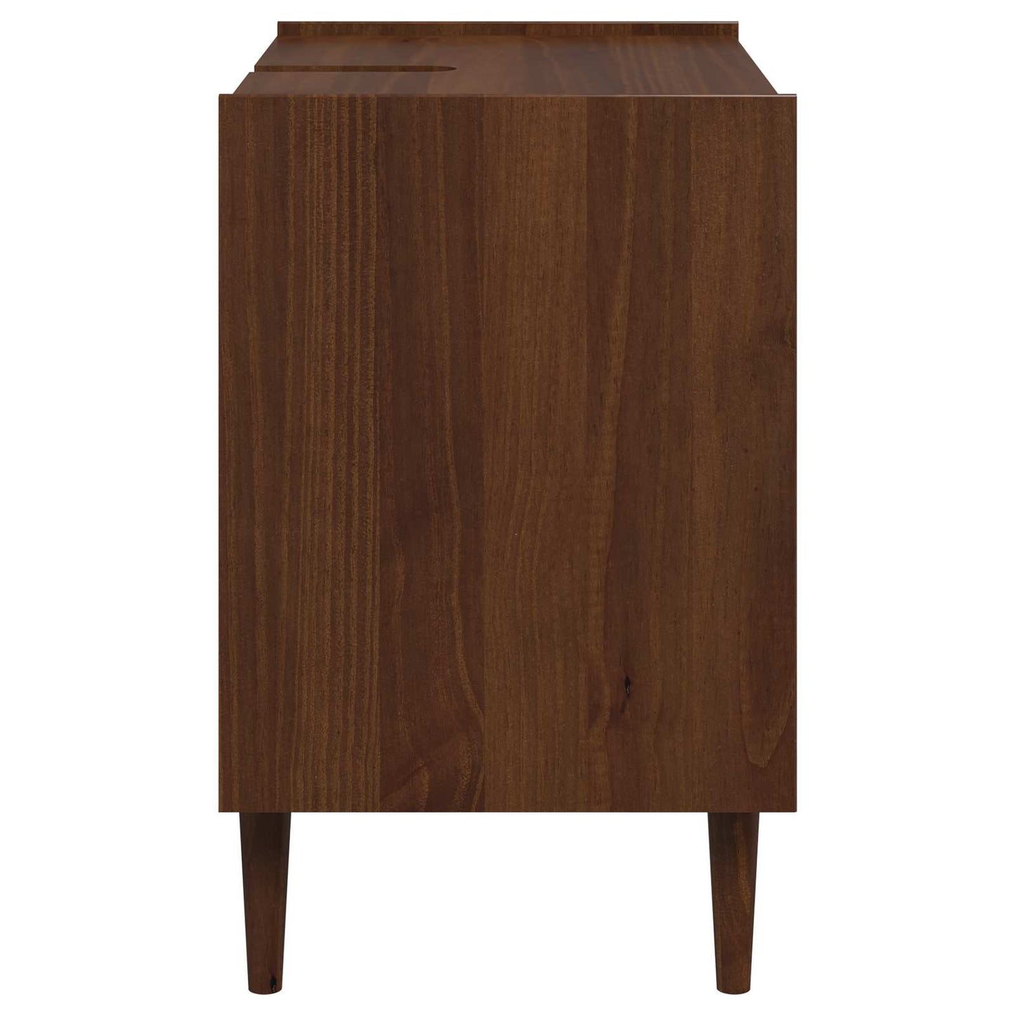 vidaXL Sink Cabinet BILBAO Dark Caramel 75 x 50 x 80 cm