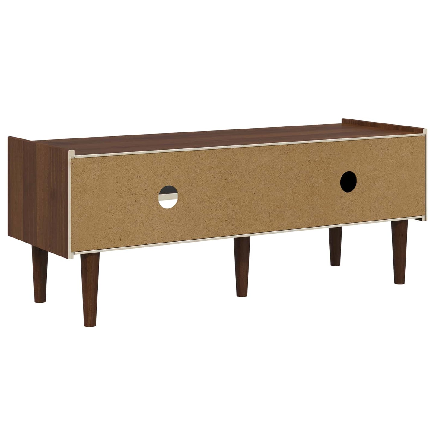 vidaXL TV Cabinet BILBAO 114 x 40 x 45 cm Dark Caramel