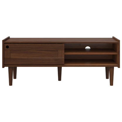 vidaXL TV Cabinet BILBAO 114 x 40 x 45 cm Dark Caramel