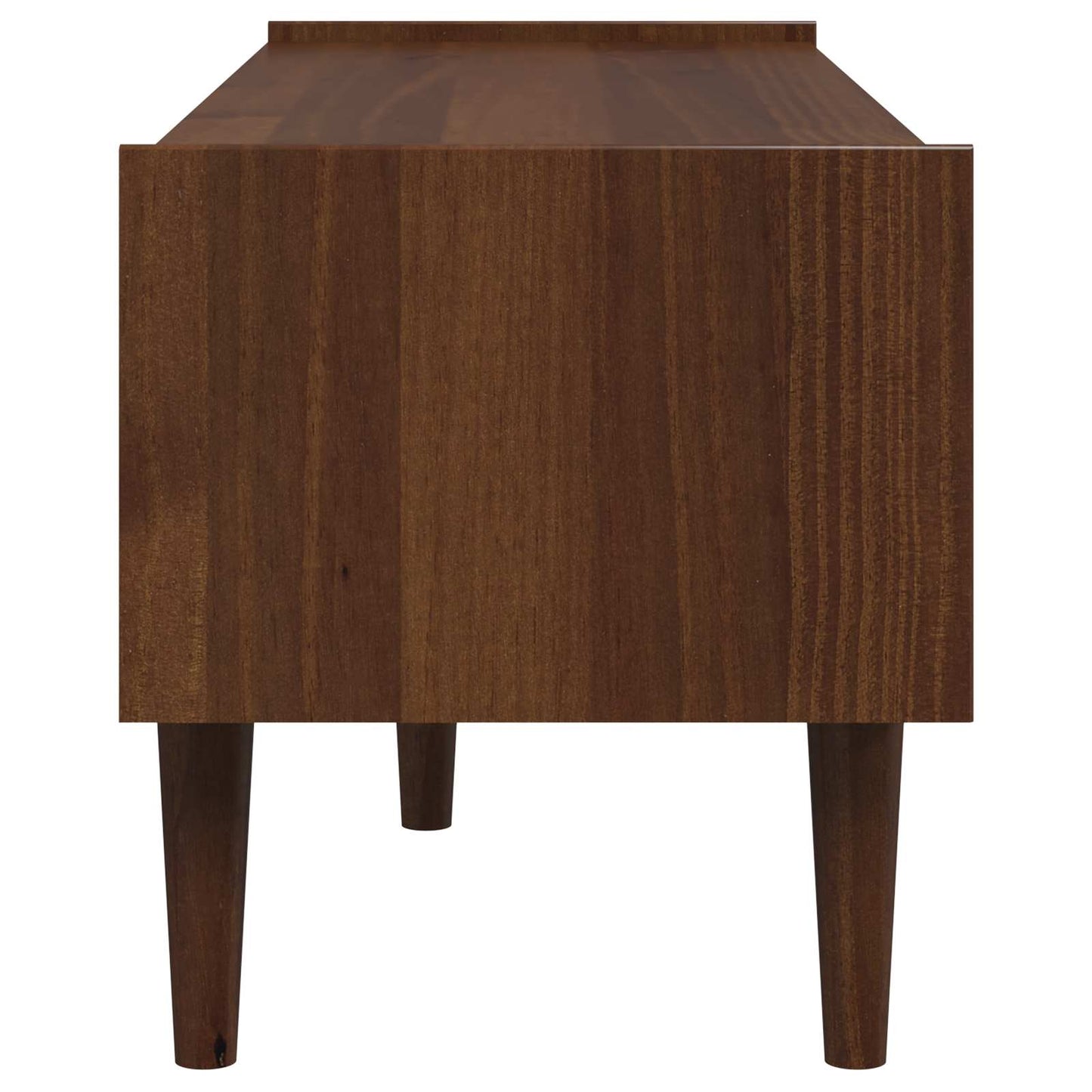 vidaXL TV Cabinet BILBAO 114 x 40 x 45 cm Dark Caramel