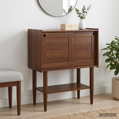 vidaXL Console Table BILBAO Dark Caramel 80 x 40 x 95 cm