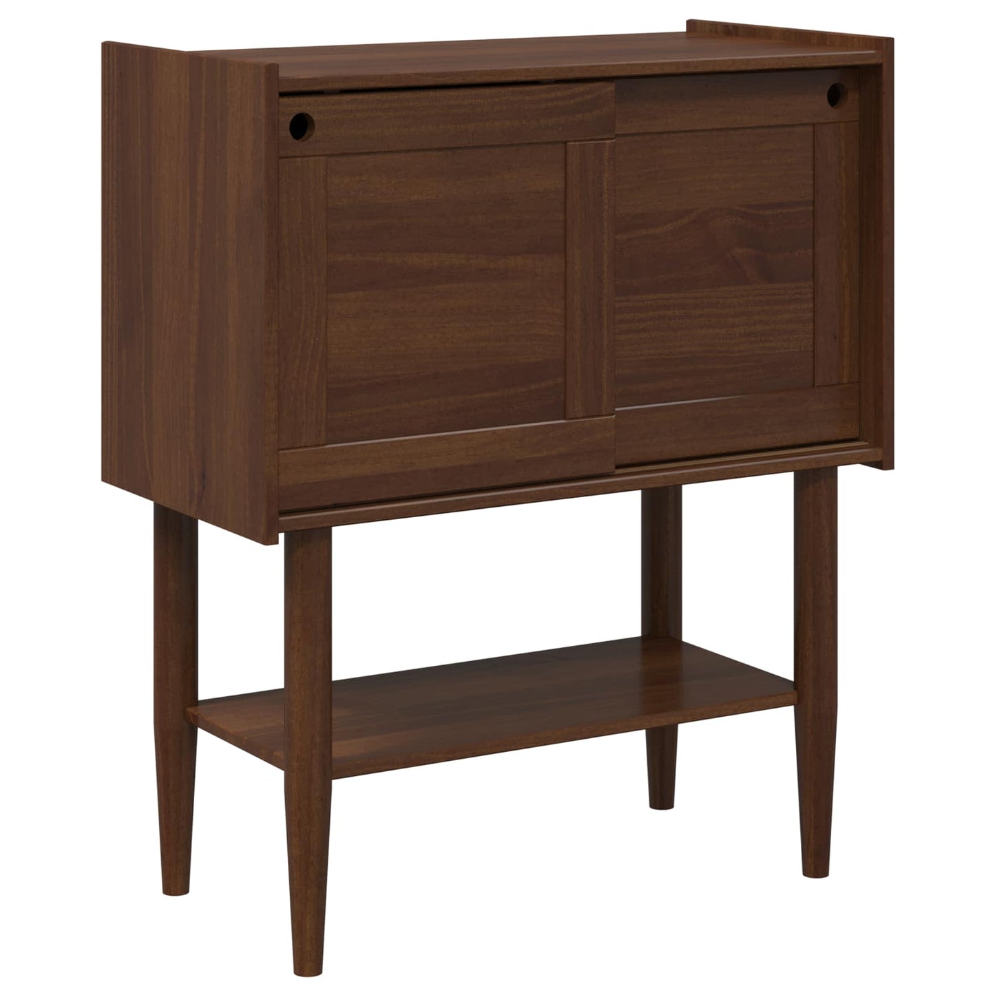 vidaXL Console Table BILBAO Dark Caramel 80 x 40 x 95 cm