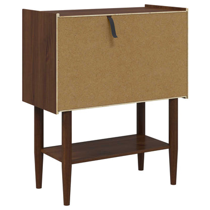 vidaXL Console Table BILBAO Dark Caramel 80 x 40 x 95 cm