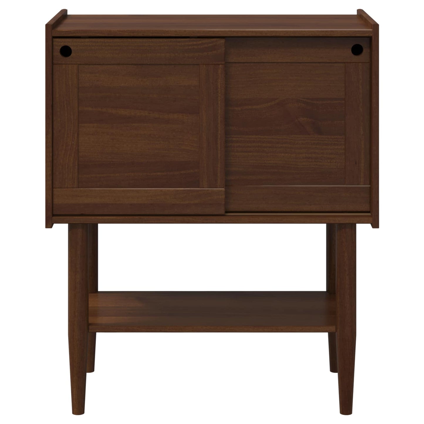 vidaXL Console Table BILBAO Dark Caramel 80 x 40 x 95 cm