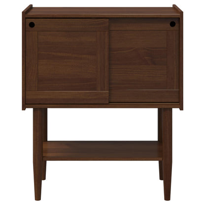 vidaXL Console Table BILBAO Dark Caramel 80 x 40 x 95 cm