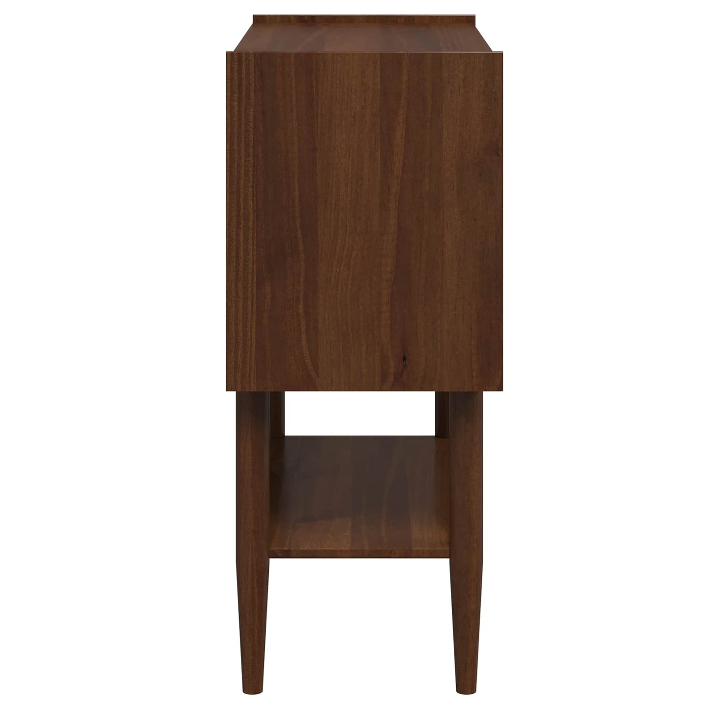 vidaXL Console Table BILBAO Dark Caramel 80 x 40 x 95 cm
