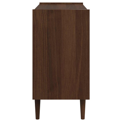 vidaXL Chest of Drawers BILBAO Dark Caramel 90 x 45 x 89 cm
