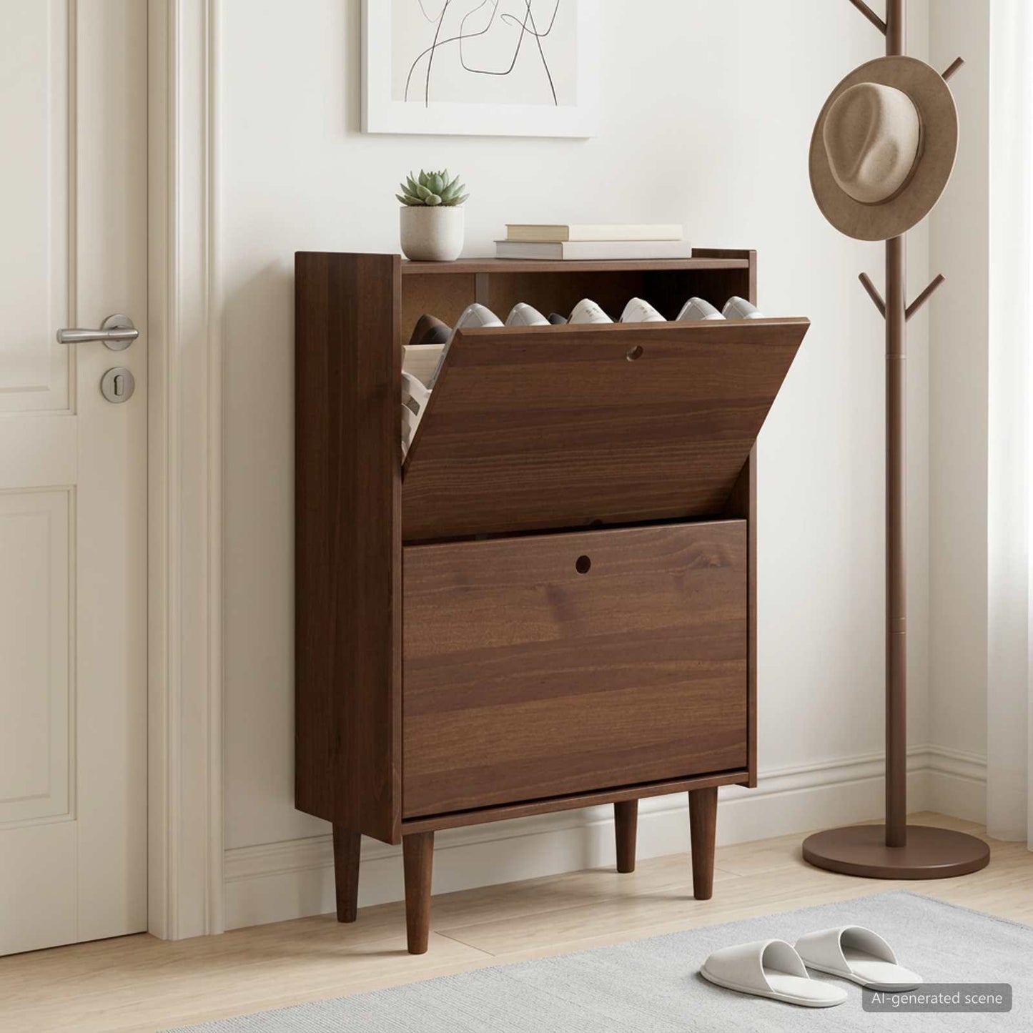 vidaXL Shoe Rack BILBAO 70 x 30 x 107 cm