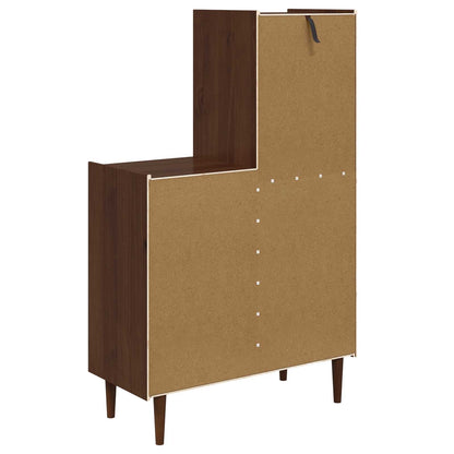 vidaXL Cupboard BILBAO Caramel 100 x 45 x 160 cm