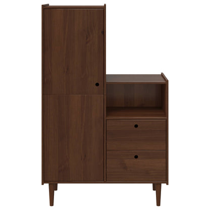 vidaXL Cupboard BILBAO Caramel 100 x 45 x 160 cm