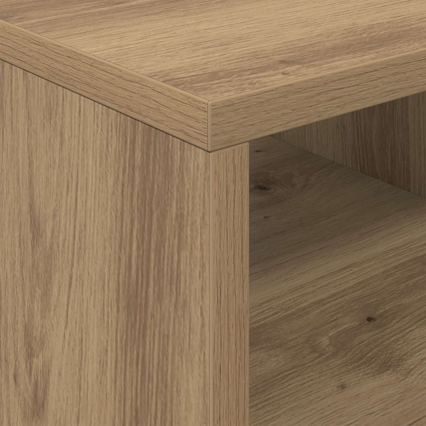 vidaXL TV Cabinet 102 x 37.5 x 52.5 cm Artisan Oak Engineered Wood