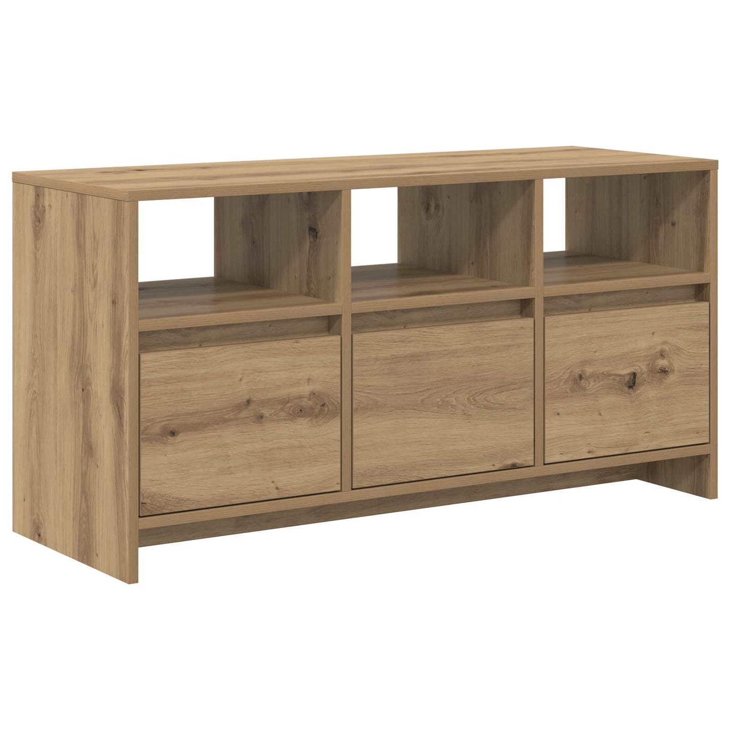 vidaXL TV Cabinet 102 x 37.5 x 52.5 cm Artisan Oak Engineered Wood