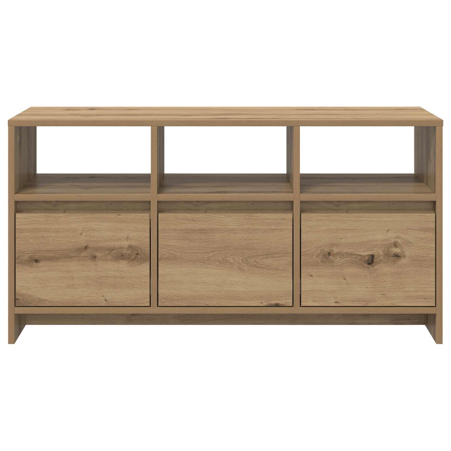 vidaXL TV Cabinet 102 x 37.5 x 52.5 cm Artisan Oak Engineered Wood