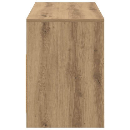 vidaXL TV Cabinet 102 x 37.5 x 52.5 cm Artisan Oak Engineered Wood