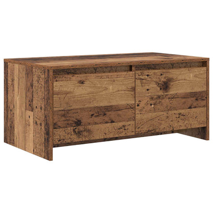 vidaXL Coffee Table Oak Wood 90 x 50 x 41.5 cm Engineered Wood