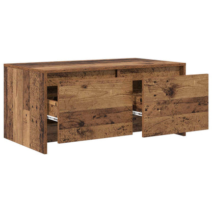 vidaXL Coffee Table Oak Wood 90 x 50 x 41.5 cm Engineered Wood