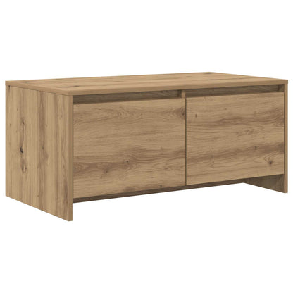 vidaXL Coffee Table Artisan Oak 90 x 50 x 41.5 cm Engineered Wood