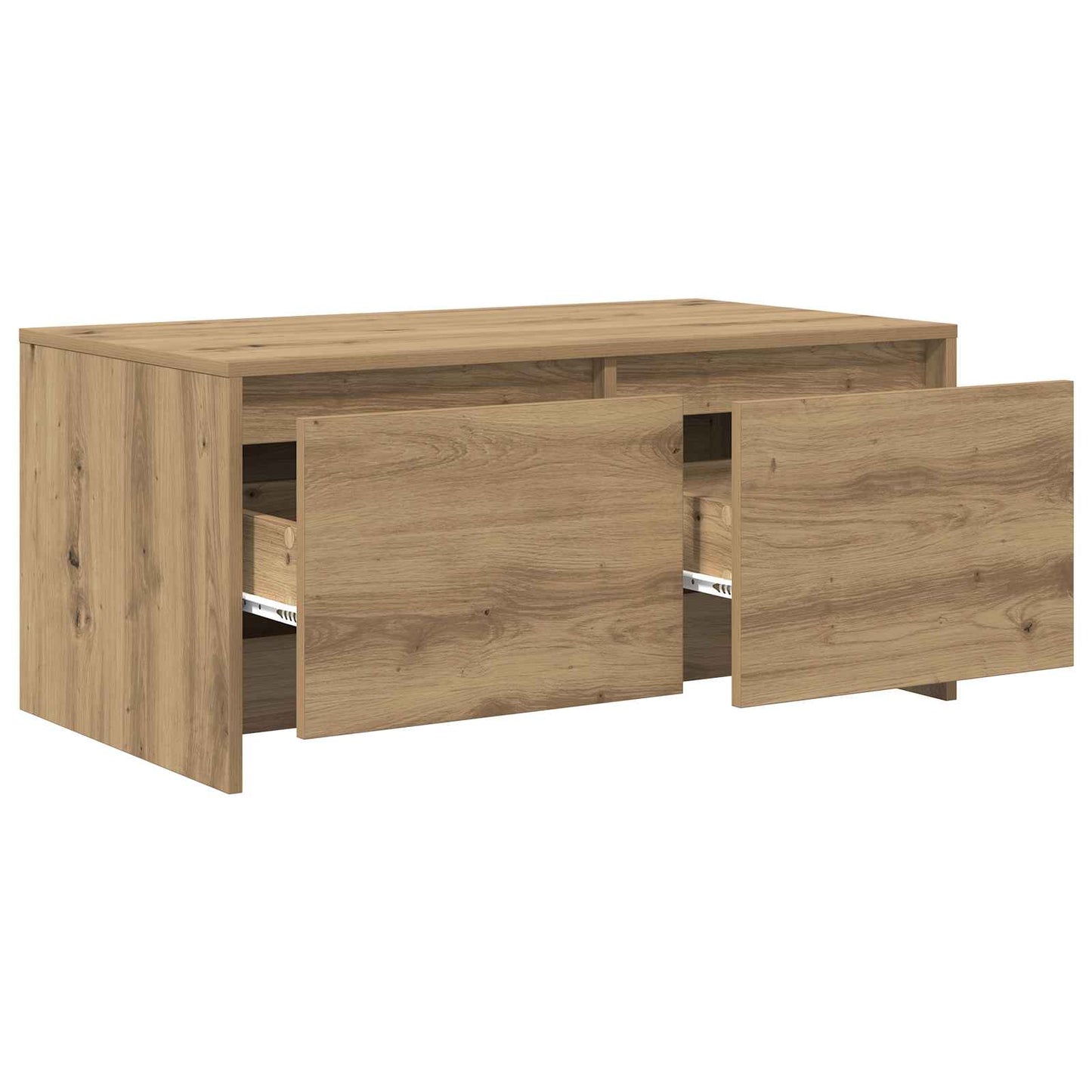 vidaXL Coffee Table Artisan Oak 90 x 50 x 41.5 cm Engineered Wood