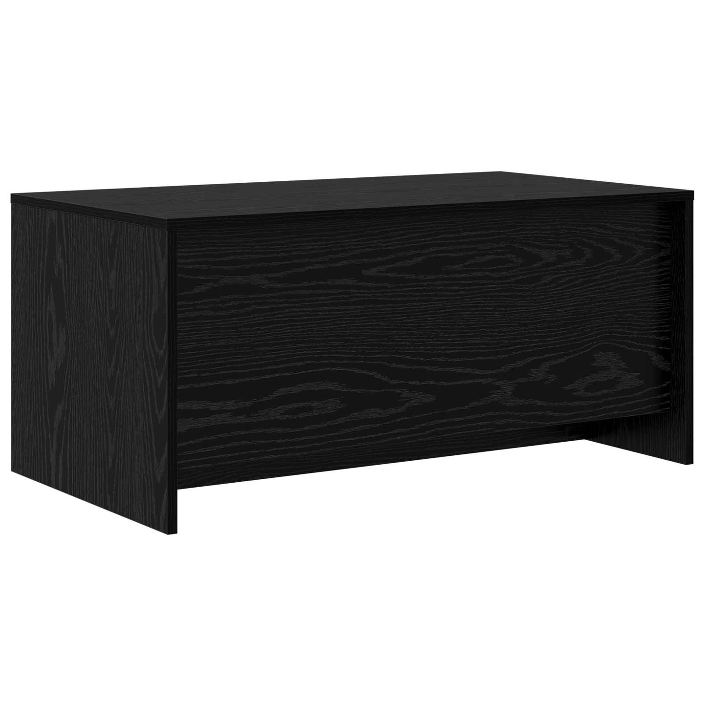 vidaXL Coffee Table Black Oak 90 x 50 x 41.5 cm Engineered Wood