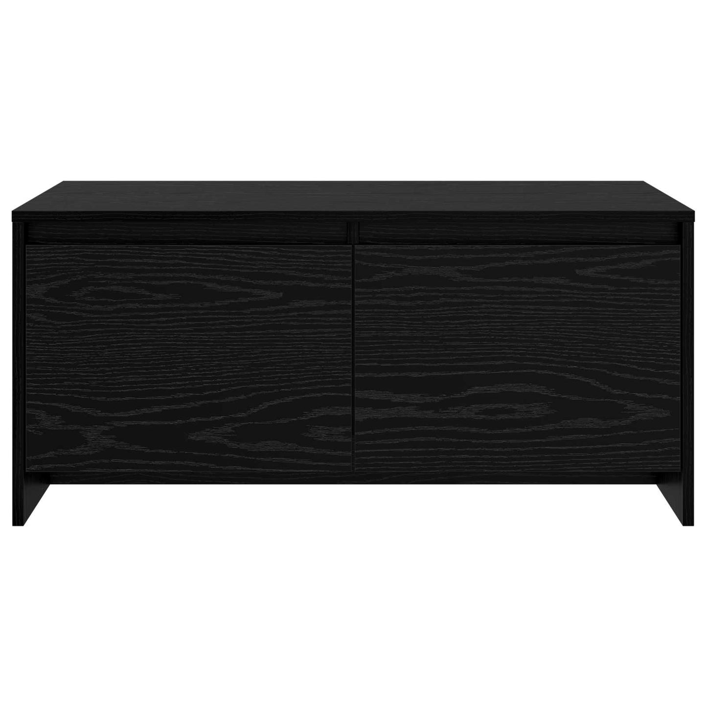 vidaXL Coffee Table Black Oak 90 x 50 x 41.5 cm Engineered Wood