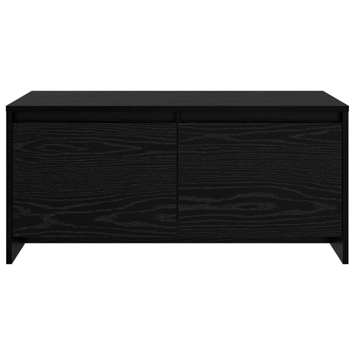 vidaXL Coffee Table Black Oak 90 x 50 x 41.5 cm Engineered Wood