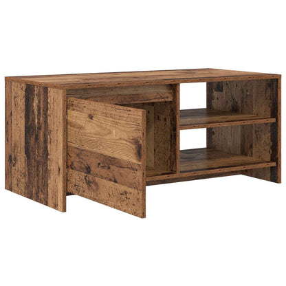 vidaXL Coffee Table Oak Wood 102 x 50 x 45 cm Engineered Wood