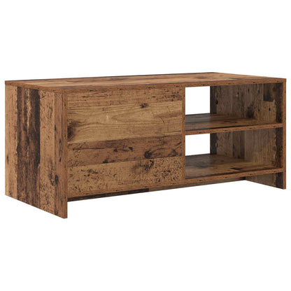 vidaXL Coffee Table Oak Wood 102 x 50 x 45 cm Engineered Wood
