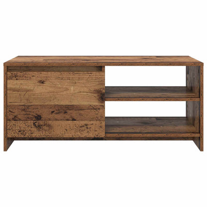 vidaXL Coffee Table Oak Wood 102 x 50 x 45 cm Engineered Wood