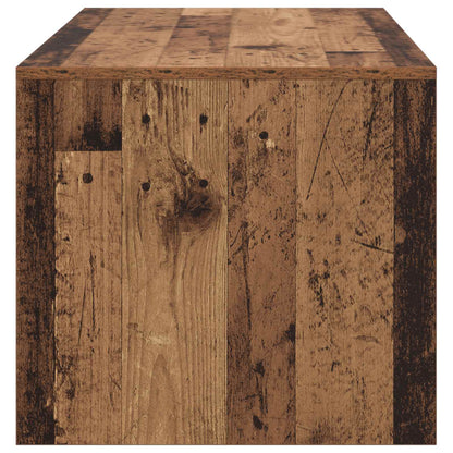 vidaXL Coffee Table Oak Wood 102 x 50 x 45 cm Engineered Wood