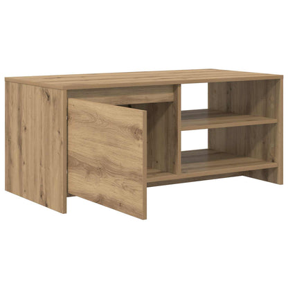 vidaXL Coffee Table Artisan Oak 102 x 50 x 45 cm Engineered Wood