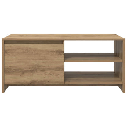 vidaXL Coffee Table Artisan Oak 102 x 50 x 45 cm Engineered Wood