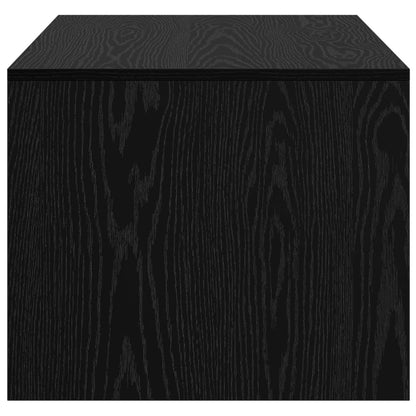 vidaXL Coffee Table Black Oak 102 x 50 x 45 cm Engineered Wood