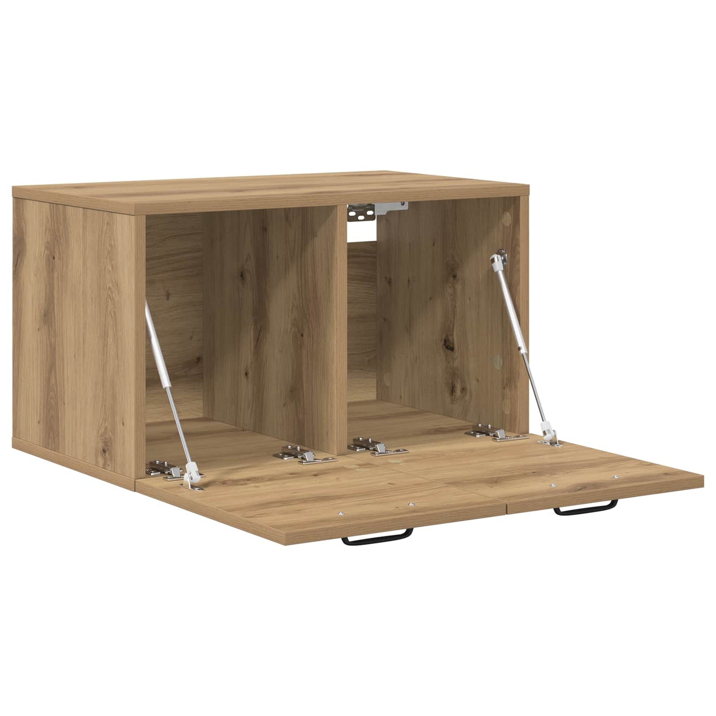 vidaXL Wall Cabinet 60 x 36.5 x 35 cm Engineered Wood Artisan Oak