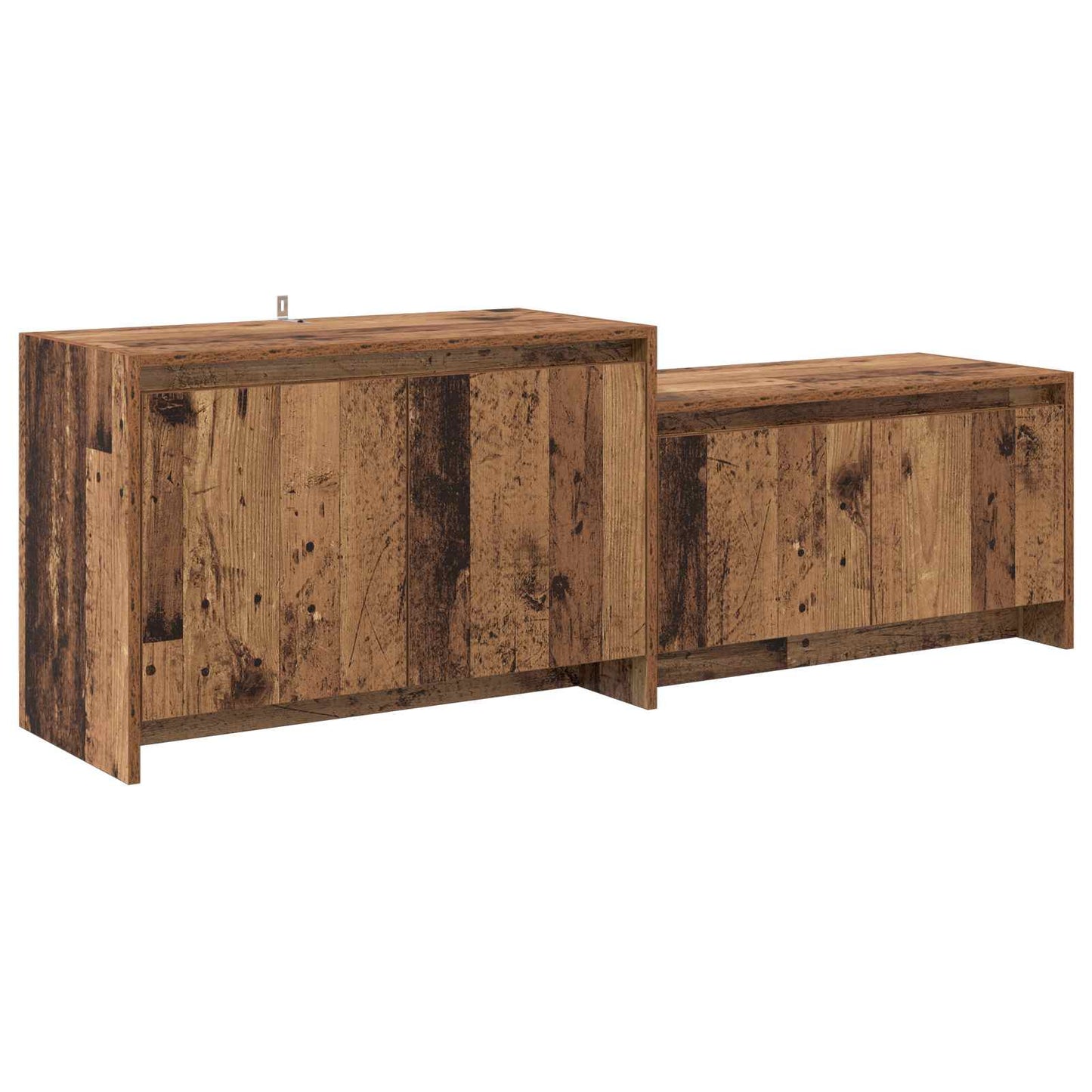 vidaXL TV Cabinet 147 x 35 x 50 cm Oak Wood Engineered Wood