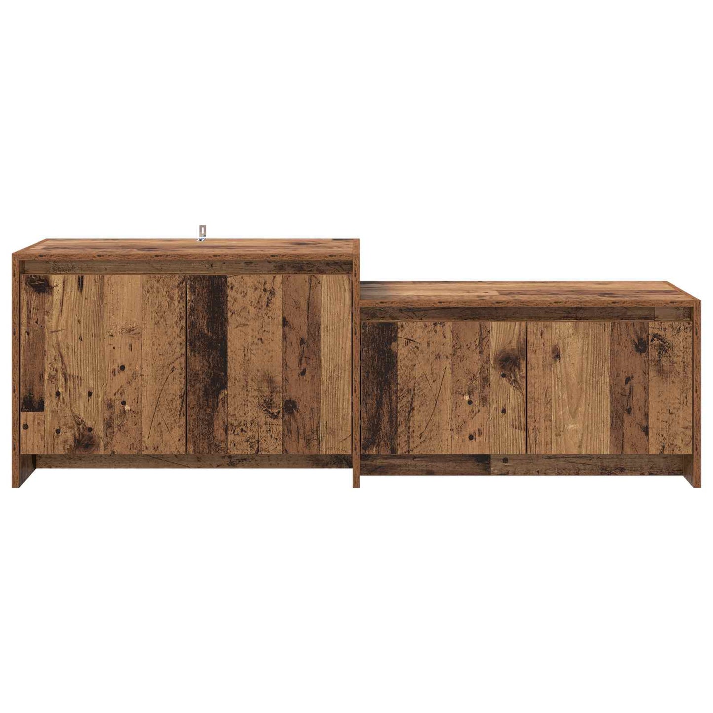 vidaXL TV Cabinet 147 x 35 x 50 cm Oak Wood Engineered Wood