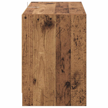 vidaXL TV Cabinet 147 x 35 x 50 cm Oak Wood Engineered Wood