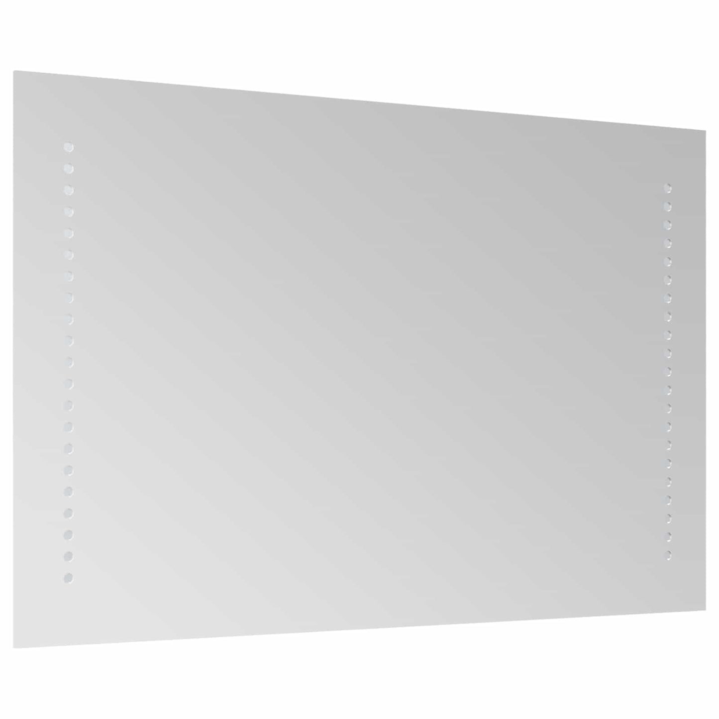 vidaXL LED Bathroom Mirror Transparent 40 x 60 cm Tempered Glass