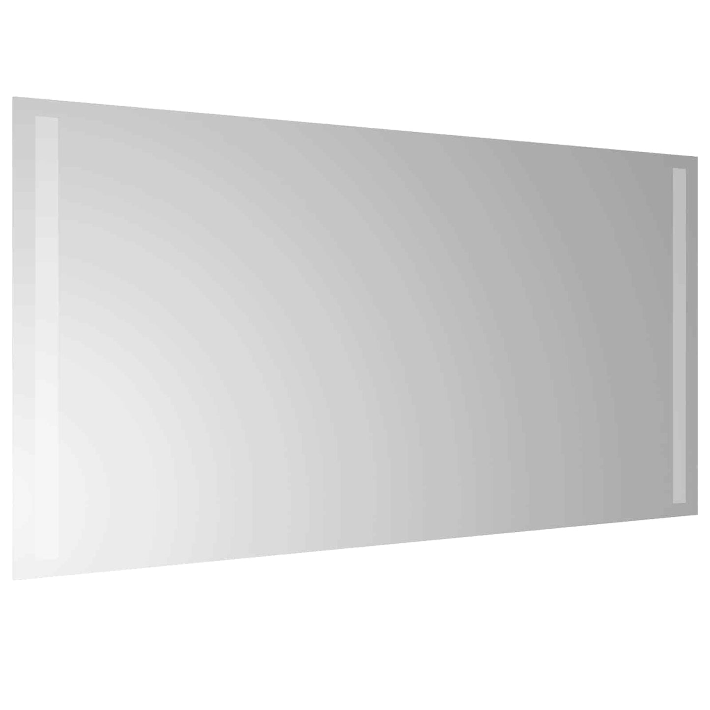 vidaXL LED Bathroom Mirror Transparent 80 x 40 cm Tempered Glass