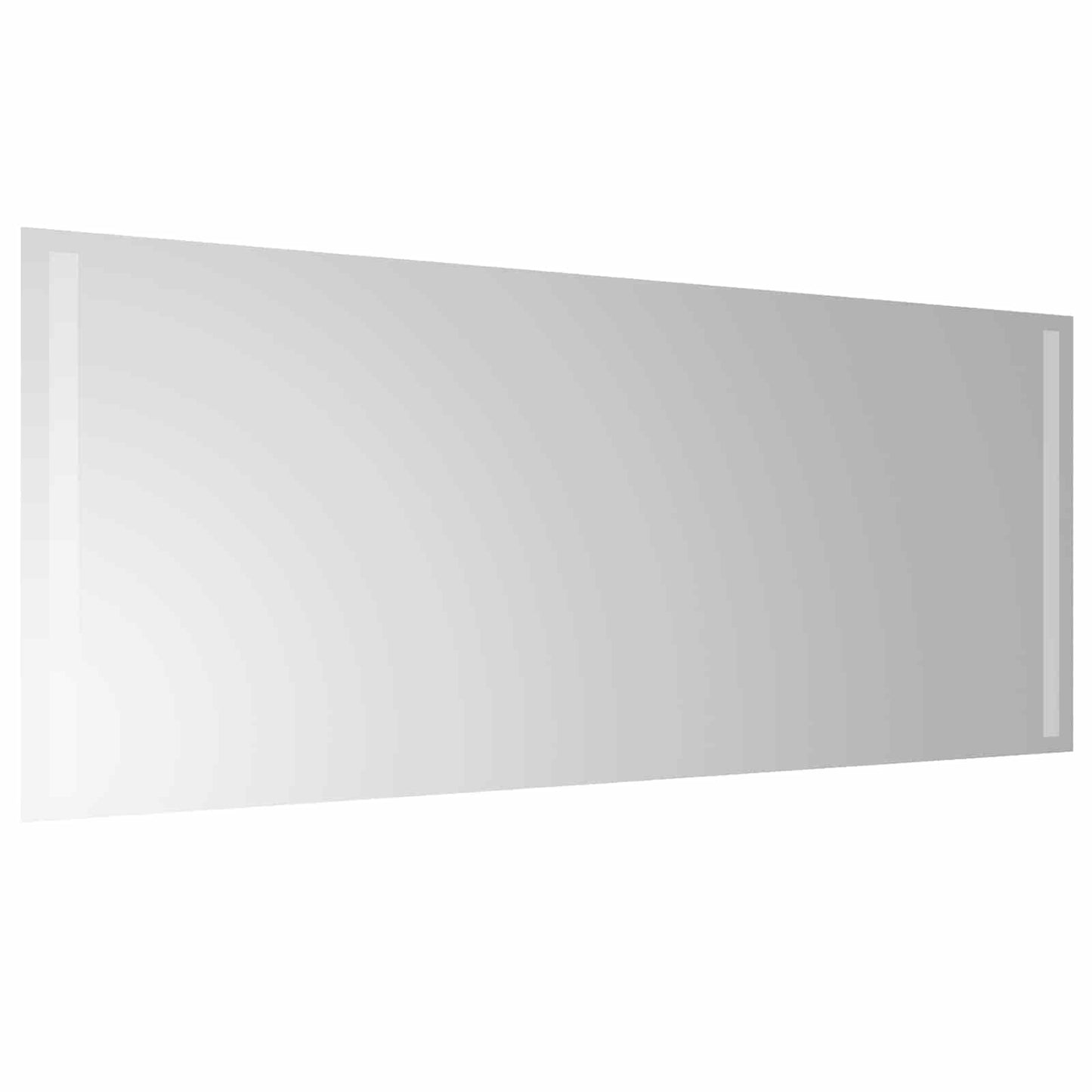 vidaXL LED Bathroom Mirror Transparent 100 x 40 cm Tempered Glass