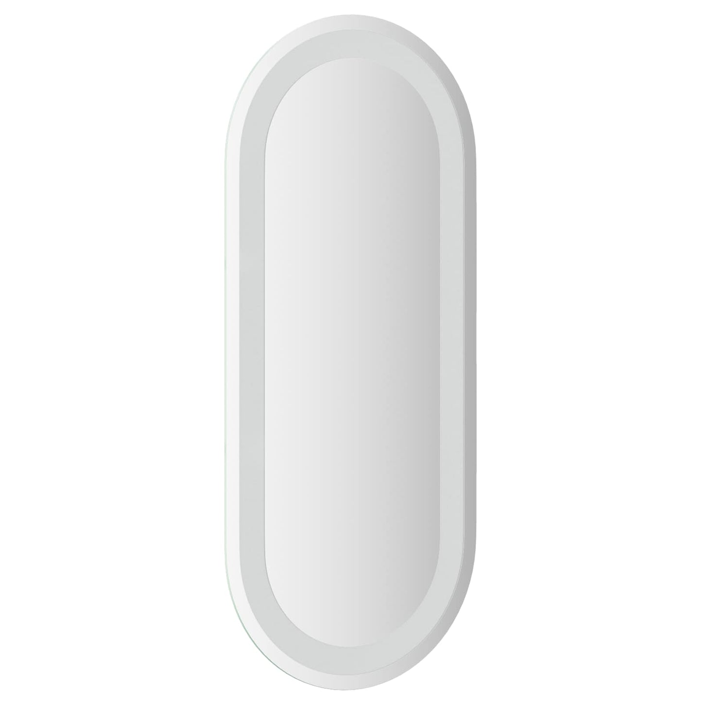 vidaXL LED Bathroom Mirror Transparent 70 x 30 cm Tempered Glass