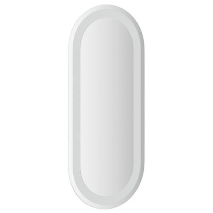 vidaXL LED Bathroom Mirror Transparent 70 x 30 cm Tempered Glass