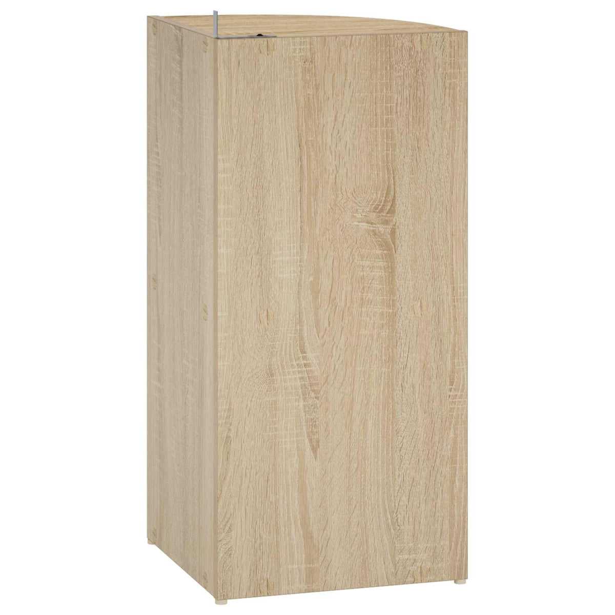 vidaXL Corner Shelf 2-Tier 31.5 x 31 x 66 cm Engineered Wood
