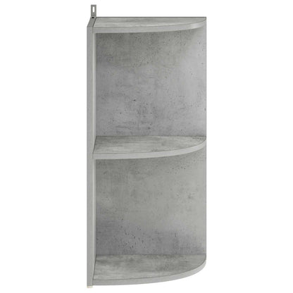 vidaXL Corner Shelf 2-Tier 31.5 x 31 x 66 cm Engineered Wood
